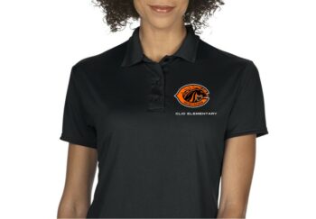 Ladies' Performance Clio Elementary Embroidered Polo